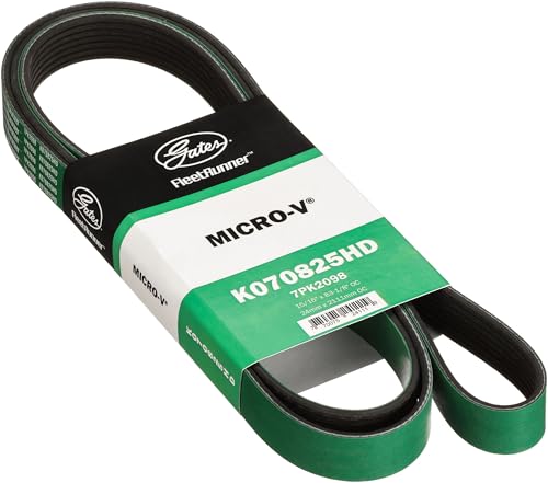 Correa Gates K070825HD V-Belt evita chirridos y fallos de tracción