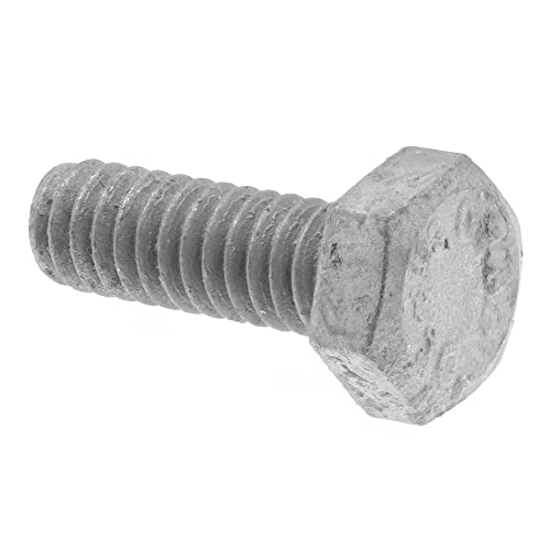 Image of Prime-Line 9058263 Hex Bolts, 1 /4 in.-20 X 3 /4 in., A307 Grade A Hot Dip Galvanized Steel (100 Pack)