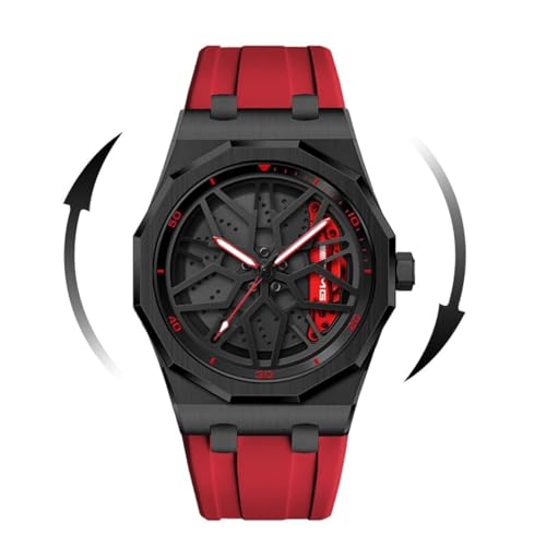 ⌚ 【Quadrante in Cristallo di Zaffiro】Il quadrante dell'orologio adotta un cristallo blu importato dalla Giapponese, che è robusto e durevole. Il quadrante non produrrà graffi o crepe, adatto per gli sport all'aria aperta e le corse sportive. con una resistenza all'acqua di 30 metri, questo orologio può gestire facilmente la maggior parte delle situazioni quotidiane, come lavarsi le mani, essere catturati sotto la pioggia e nuotare