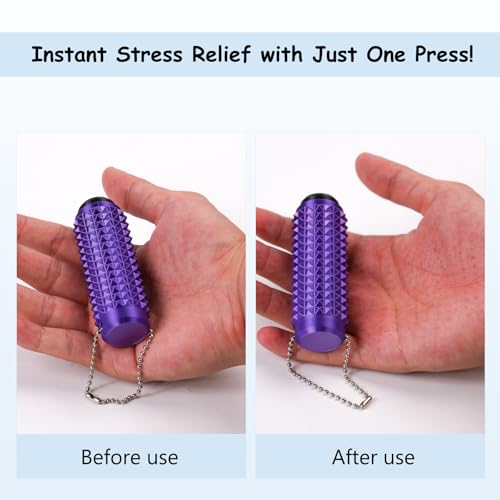 Image of Little Ouchies Pain Fidget, Portable Stim Tools for Adults, 3D Printed Fidget Toys for Anxiety and Stress Relief (Rainbow-A)