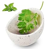 Rimigood 2025 New Handmade Ceramic Herb Stripper Bowl -Herb Stripper,Herb Stripping Bowl,Efficient Herb Peeling Cup for Salads & Cooking, Pottery Kitchen Tool for Meal Prep (1-Piece)