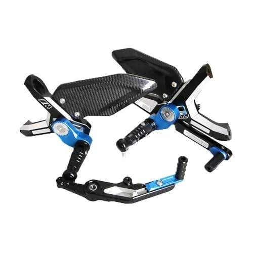 Kit pédales moto carbone S1000RR 2020 : sélecteur de vitesse et repose-pieds légers