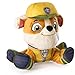 Paw Patrol, Jungle Rescue, 8” Plush, Rubble