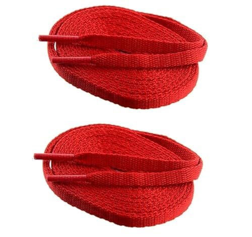 Image of SHOESHINE Sports & Sneakers Shoe Laces - 2 Pairs Set Flat Shoelace for Men & Women