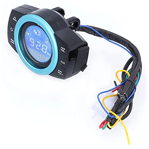 Radio Motocyklowe, Motocyklowy Zestaw Stereo z Pilotem Piloty DC 12 V 87,5–108 MHz Głośniki Motocyklowe do Motocykli