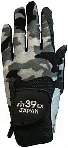 Fit39 EX Golf Glove (Medium, Black/Camoflage)