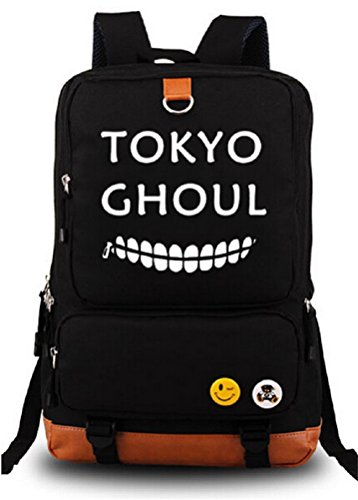 Siawasey Tokyo Ghoul: Mochila de lona para cosplay
