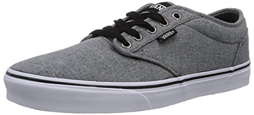 Image of Vans Atwood, Men's Low-Top Sneakers, Grindle Pewter /Black, 7.5 UK (41 EU)