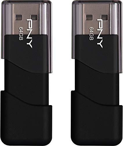 Clé USB PNY Attaché 3 64 Go lot de 2 pour un stockage quotidien fiable