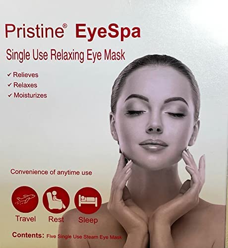 Pristine Eye Spa Single Use Relaxing Eye mask Steam Eye Mask