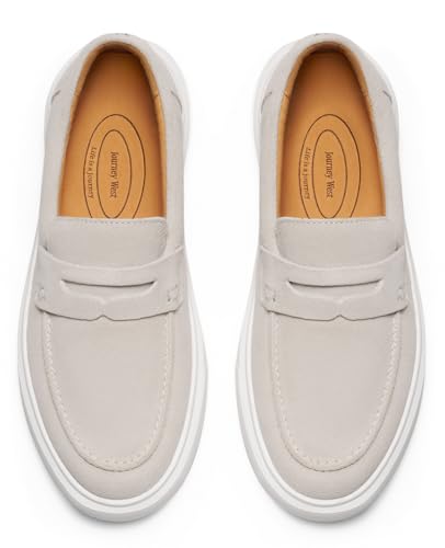 Image of Journey West Suede Slip-on Penny Loafers Sneakers Shoes for Women