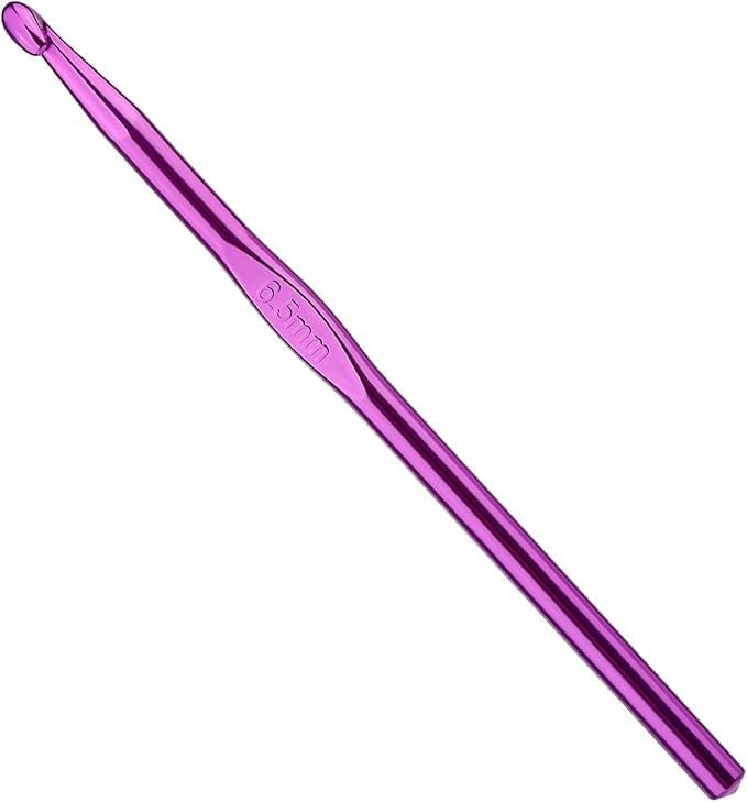 MOOLYAVAAN Products 6.5mm Crochet Hooks Aluminum Knitting Needles for Arthritic Hands, Crochet Needles for Yarn Craft, Nice Gift for Women-image-31