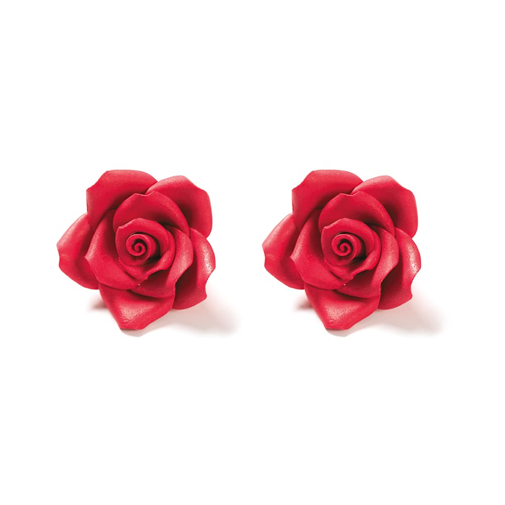 Decora 0500011 Confezione Maxi da 30 Rose Medie Rossa