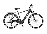Fischer E-Bike Trekking VIATOR 4.2i Active Elektrofahrrad für Damen und Herren, RH 55, Mittelmotor 80 Nm, 36 V Akku