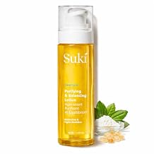 Suki Skincare Purifying and Balancing Day Lotion with Salicylic Acid Hydrating, Anti Aging Face Moisturizer for women with Active Lifestyles Calming Face lotion for Oily or Acne Prone Skin 1.7oz.
