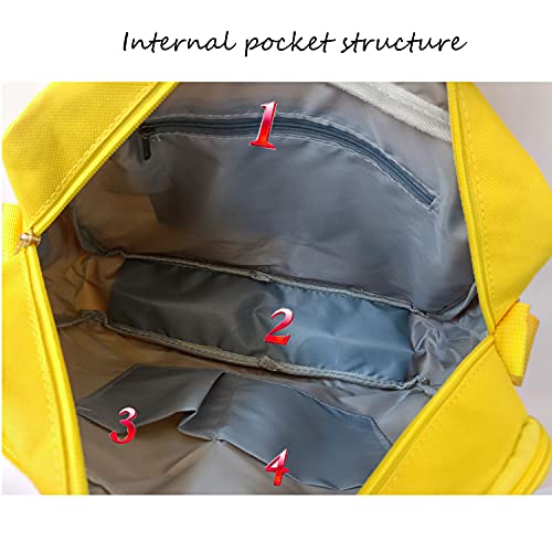 Women Duffle Bag JK Handbag Pvc Canvas Shoulder Bag4