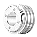 WeiSen Alternator ＆ 3V Crankshaft ＆ 2V Water Pump V-Belt Pulley Kit Compatible with Ford 1969-UP Small Block 302 351w 351C 351W 351M 400 V8 5.0L