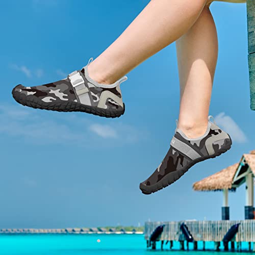 Crova Boys Water Shoes Swim Shoes For Kids Girls Toddlers Sports Ultra Light Totally Drainage Quick-Dry Aqua Socks Barefoot Slip-On #TOP6