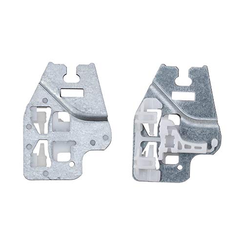 Autoandart Brock Replacement Driver And Passenger Power Window Lift Regulator Repair Clip Set Compatible With 1999-2005 3 Series 2000-2006 X5 51337020659 #TOP21