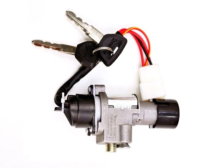 Deutsche IGNITION CUM STEERING LOCK For Hero HF Deluxe BS-VI (2021