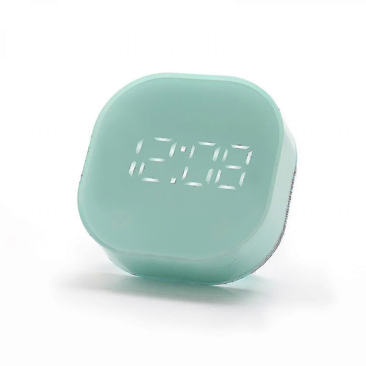 Piccola sveglia quadrata semplice luminosa silenziosa comodino elettronico studente mini led multifunzionale orologio digitale luce