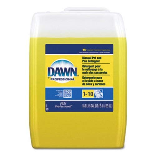 Manual Pot pan Dish Detergent Lemon Scent Liquid 5 Gal Pail