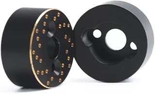 for TRAXXAS-1/18 4WD TRX4M Ford BRONCO-97074-1 Brass Black Gold Version Rear axle counterweight