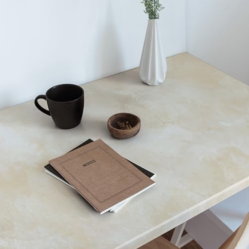 Papel pintado efecto pared manchada Wallfluent para muebles de cocina y dormitorio 100x50 4