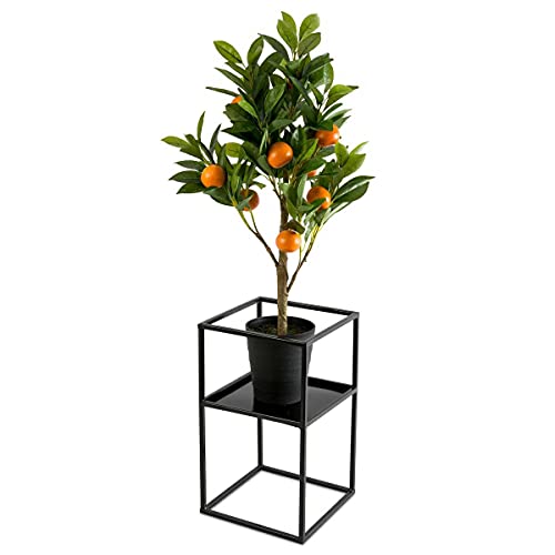 Soporte para flores con estante de 40 cm
