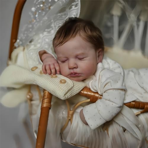Muñeca Reborn Bebé Realista de 19 Pulgadas para Niños 3+ miniatura 5