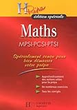  Mathématiques MPSI-PCSI-PTSI