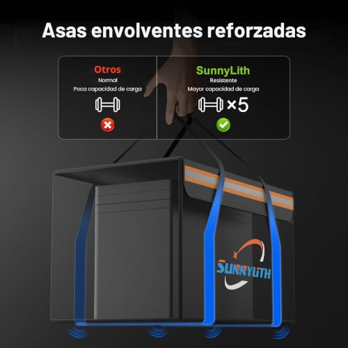 Batería LiFePO4 12V 100Ah a prueba de explosiones para evitar cortes de luz 3