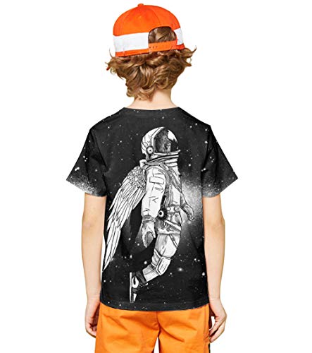 Image of LAIDIPAS Boys Girls 3D Graphic T-Shirt Short Sleeve Tops Tees 6-16 Years