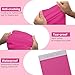 Pink Poly Mailers 10x13 100 Pcs, Cute Waterproof Shipping Bags with Self-Seal Adhesive, Durable Tear-Resistant Shipping Envelopes for Clothing