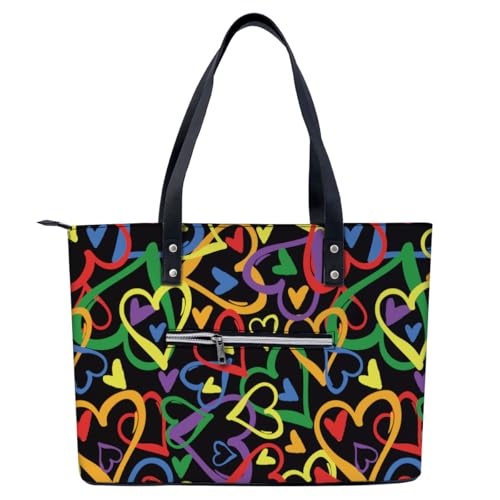 Bolso Tote de Cuero para Mujer con Cierre y Correa de Hombro miniatura 2