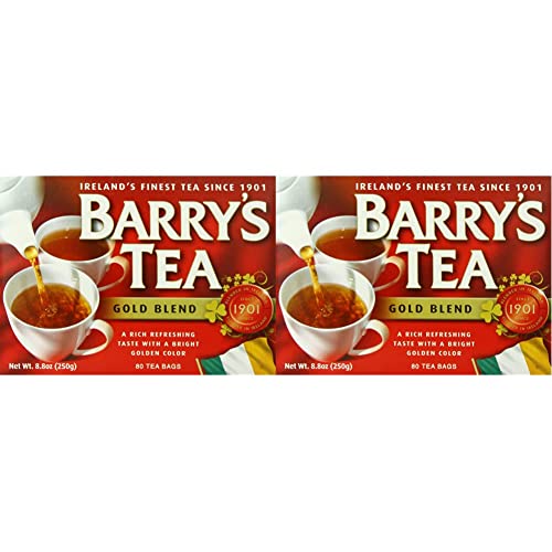 Barry's Tea Bags, Gold Blend, 80 Count (Cominhkg041738) (Pack Of 2) #TOP2