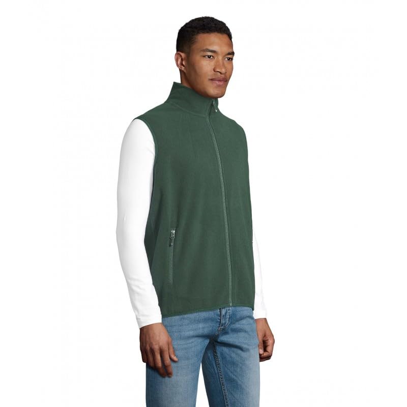 Veste micropolaire zippée sans manche unisexe Factor BW SOL'S XL - 4