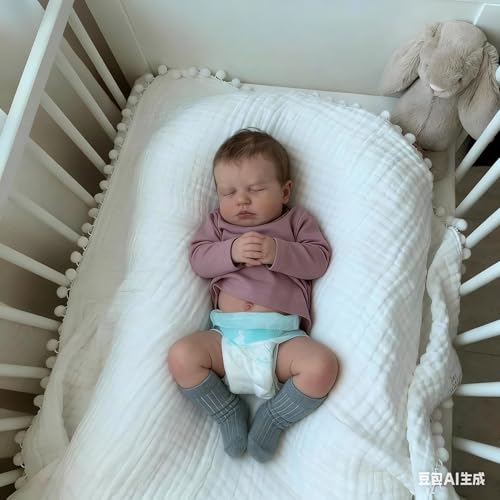Muñeco bebé Reborn niño Liam 50 cm cuerpo completo miniatura 2