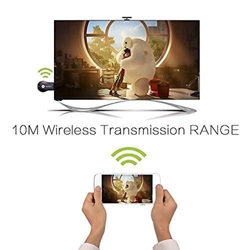 Image of M9 WiFi Display Dongle DLNA Wireless HDMI Screen Mirroring WiFi Adaptor, TV /LED /LCD /Projector Receiver Device Easy Sharing Wireless Streaming Compatible with iPhone /Android-Black