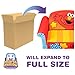marshmallow Furniture 2-in-1 Flip Open Foam Couch Bed Sleeper Sofa Kid's Furniture for Ages 18 Months and Up, Elmo