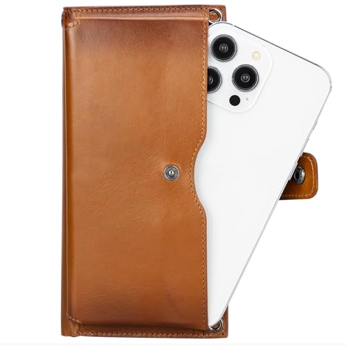 VENOULT Leather Crossbody Wallet for Women – for iPhone 16 Pro MAX3