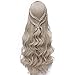 Probeauty 2019 New Long Braid Curly Women Cosplay Wigs, Blonde, Size One Size