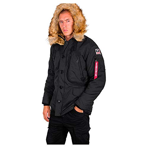 Alpha Industries Polar Jacket Winterjacke für Herren Black