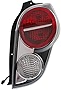 CarLights360: For 2013 2014 2015 Chevy Spark Tail Light Assembly Passenger Side w/ Bulbs CAPA Certified Replacement for GM2801256