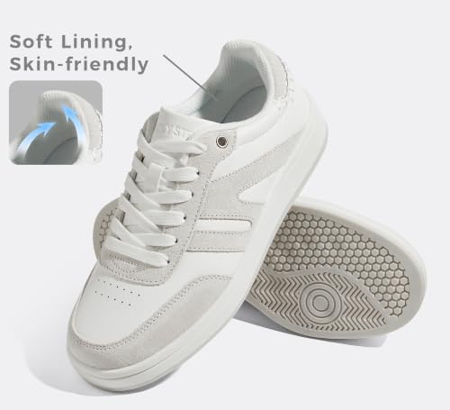 Image of LUCKY STEP Women Retro Gum Sole Fashion Sneakers