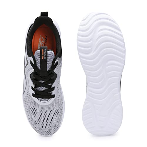Image of Red Tape Men Black Walking Shoes