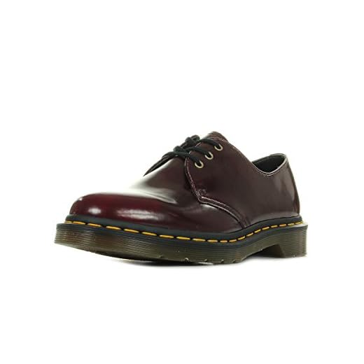 Dr. Martens 1461 - Zapatos de cordones, Mujer, Rojo (Cherry Red), talla 38 EU