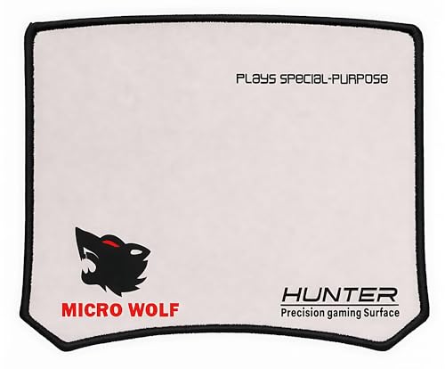 Image of ELIFF Hunter Precision Gaming Surface Micro Wolf Gaming Mouse Pad for Desktops, Laptops, Gaming