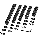 YAOYYG Rails Picatinny, Five - Section Rail Handguard 5/7 / 9/11 / 13 Fente, Five - Sectio...