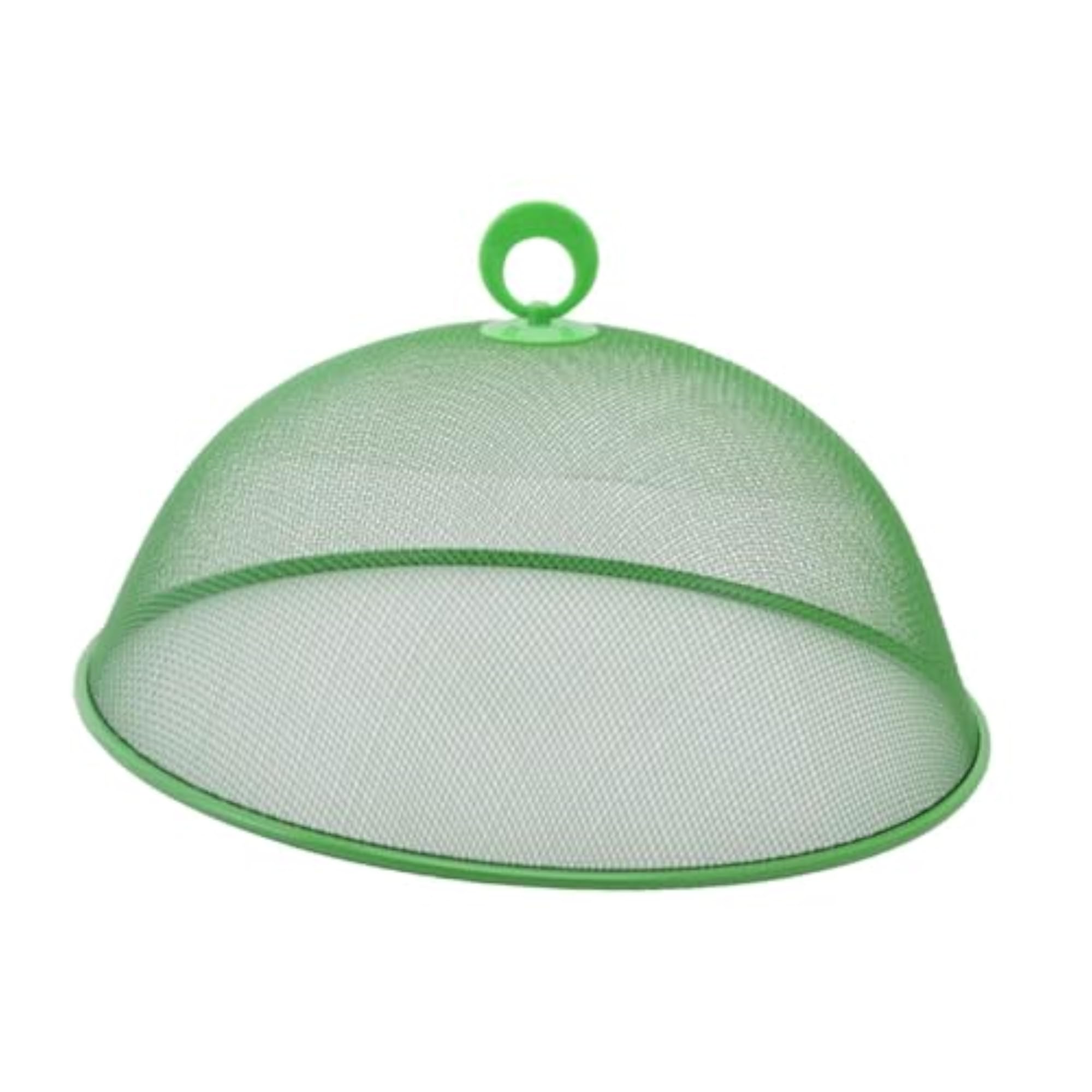 Metal Mesh Screen Food Cover for Snacks, Reusable Tent